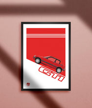 Load image into Gallery viewer, Peugeot 205 GTI Print - Fueled.art