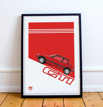 Load image into Gallery viewer, Peugeot 205 GTI Print - Fueled.art