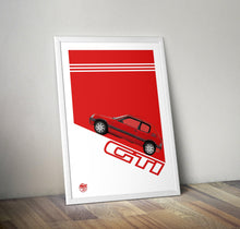 Load image into Gallery viewer, Peugeot 205 GTI Print - Fueled.art