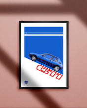 Load image into Gallery viewer, Peugeot 205 GTI Print - Fueled.art