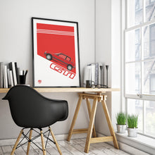 Load image into Gallery viewer, Peugeot 205 GTI Print - Fueled.art