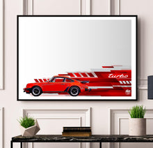 Load image into Gallery viewer, Porsche 911 930 Turbo Print - Fueled.art