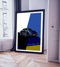 Load image into Gallery viewer, Porsche 911 992 Turbo S Print - Fueled.art