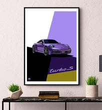 Load image into Gallery viewer, Porsche 911 992 Turbo S Print - Fueled.art