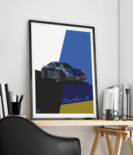 Load image into Gallery viewer, Porsche 911 992 Turbo S Print - Fueled.art