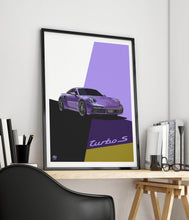 Load image into Gallery viewer, Porsche 911 992 Turbo S Print - Fueled.art