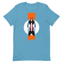 Load image into Gallery viewer, Porsche 917 Gulf - Short-Sleeve Unisex T-Shirt - Fueled.art