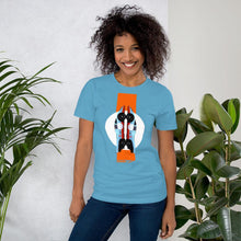 Load image into Gallery viewer, Porsche 917 Gulf - Short-Sleeve Unisex T-Shirt - Fueled.art