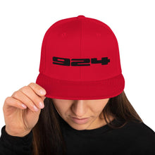 画像をギャラリービューアに読み込む, Porsche 924 - Embroidered Logo - Red Snapback Hat - Fueled.art