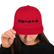 画像をギャラリービューアに読み込む, Porsche 944 - Embroidered Logo - Red Snapback Hat - Fueled.art