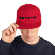 画像をギャラリービューアに読み込む, Porsche 944 - Embroidered Logo - Red Snapback Hat - Fueled.art