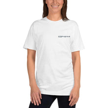 Load image into Gallery viewer, Porsche 944 - Embroidered Logo - White T-Shirt - Fueled.art