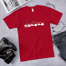 Load image into Gallery viewer, Porsche 944 - Red T-Shirt - Fueled.art