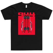 Cargar imagen en el visor de la galería, Porsche 944 Turbo - Black T-Shirt - Fueled.art
