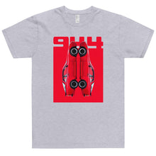 Cargar imagen en el visor de la galería, Porsche 944 Turbo - Heather Grey T-Shirt - Fueled.art