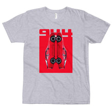 Cargar imagen en el visor de la galería, Porsche 944 Turbo - Heather Grey T-Shirt - Fueled.art