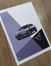Load image into Gallery viewer, Seat Leon Cupra R Print - Fueled.art