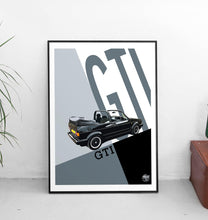Load image into Gallery viewer, VW Golf GTI Mk1 Cabriolet Print - Fueled.art