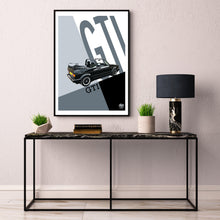 Load image into Gallery viewer, VW Golf GTI Mk1 Cabriolet Print - Fueled.art