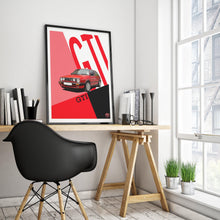 Load image into Gallery viewer, VW Golf GTI Mk2 Print - Fueled.art