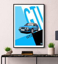 Load image into Gallery viewer, VW Golf GTI Mk2 Print - Fueled.art