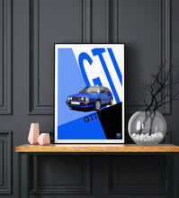 Load image into Gallery viewer, VW Golf GTI Mk2 Print - Fueled.art