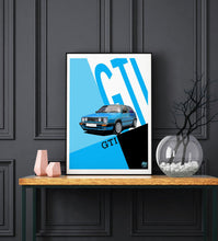 Load image into Gallery viewer, VW Golf GTI Mk2 Print - Fueled.art