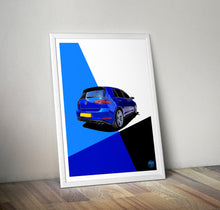 Load image into Gallery viewer, VW Golf R Mk7 Print - Fueled.art