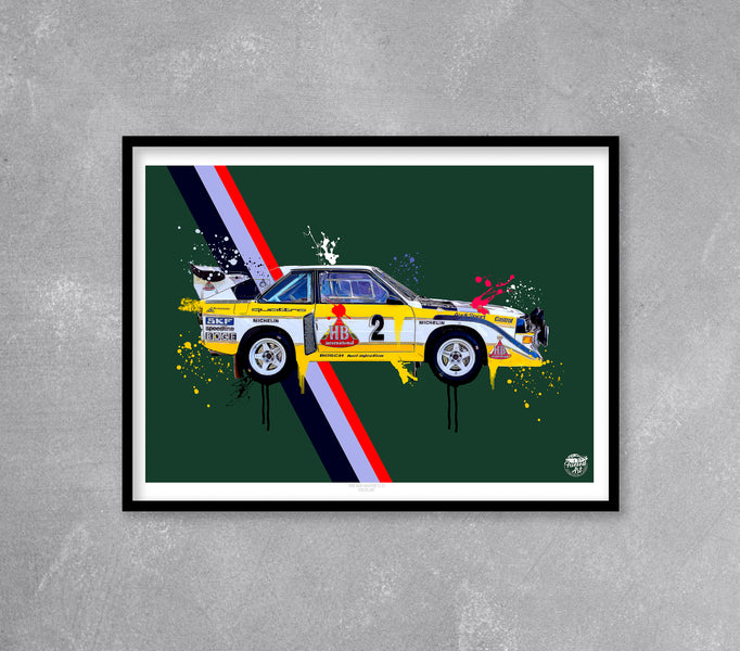 New Audi Quattro S1 E2 print release...