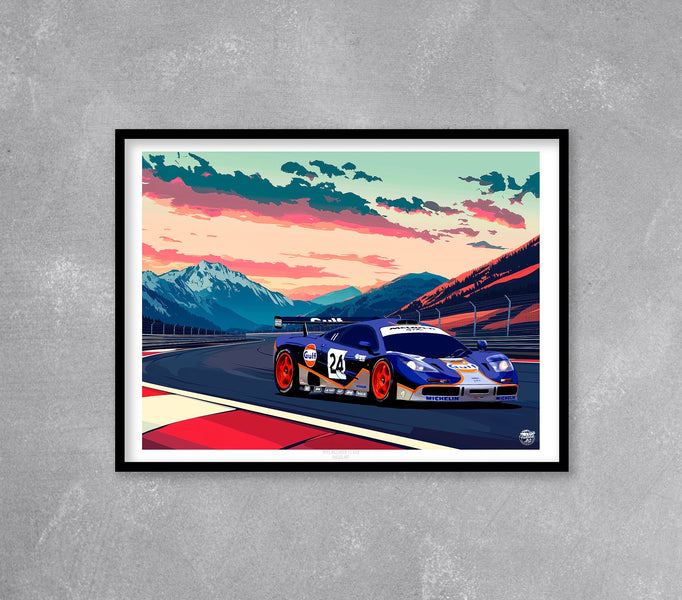 NEW McLaren F1 GTR print....