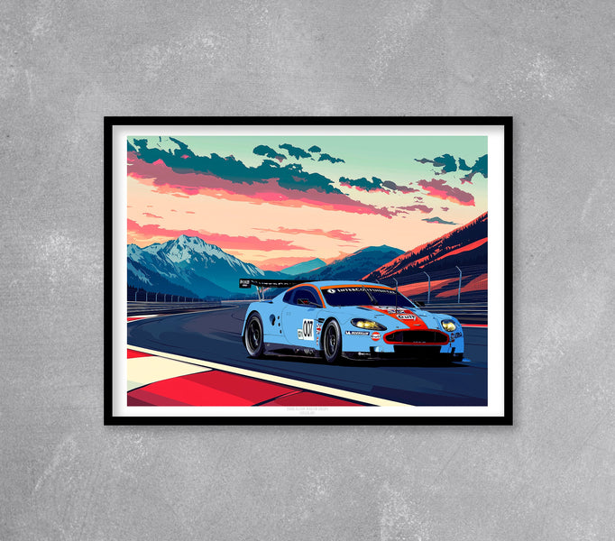 Aston Martin DBR9 print release