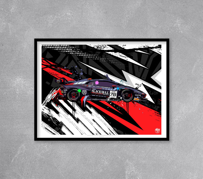 NEW Lamborghini Huracán GT3 Evo2 Barwell Motorsport Print