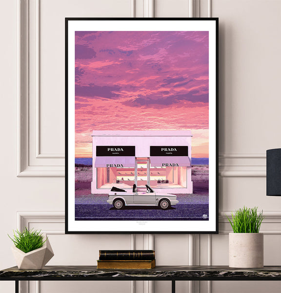 NEW VW Golf GTI Mk1 Cabriolet Print
