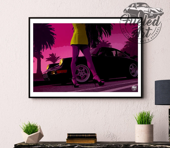 Bad Boys Porsche 911 Turbo print release....