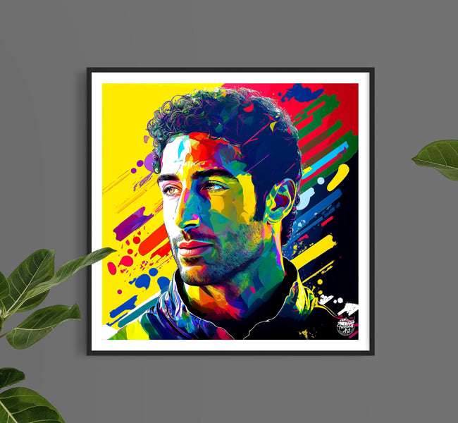 Communiqué imprimé Daniel Ricciardo...