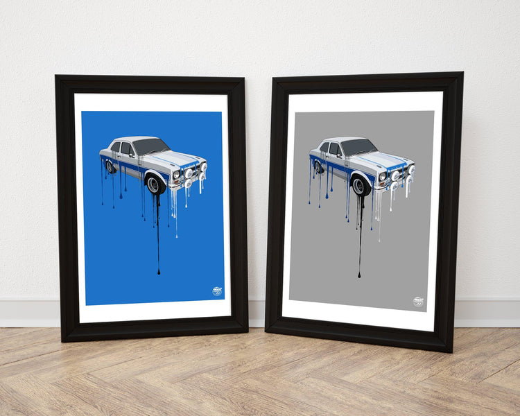 Ford Escort RS2000 print release.