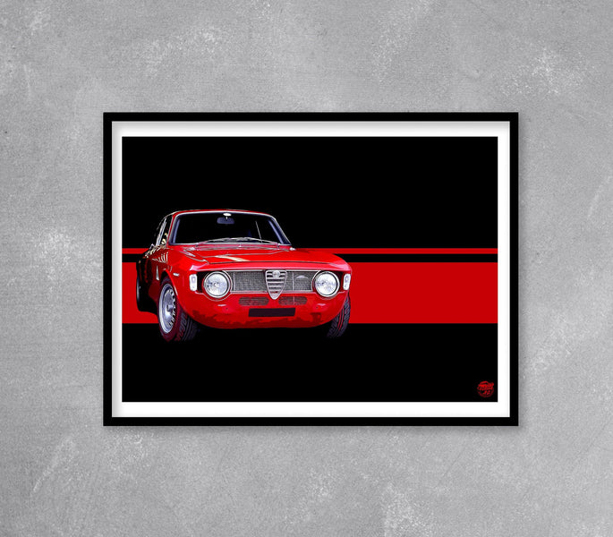 New Alfa Romeo Giulia Sprint GTA print release...