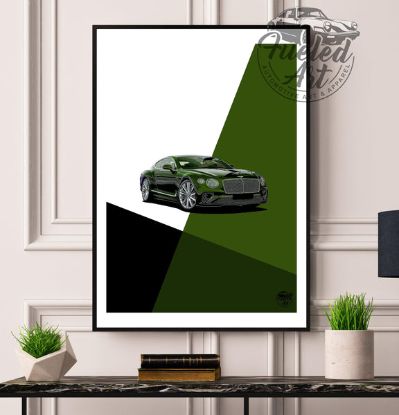 New Bentley Continental GT Speed prints...