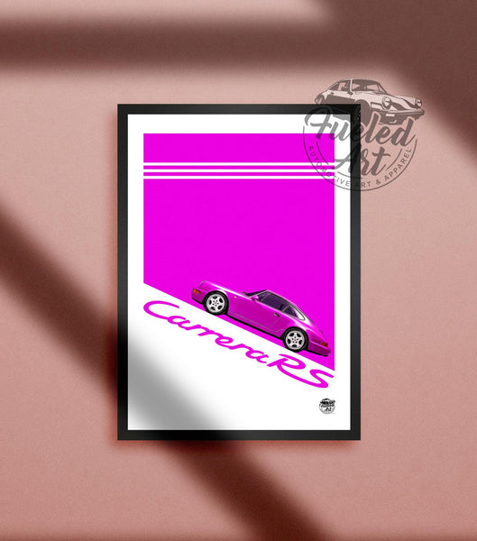 Porsche 911 964 Carrera RS print release...