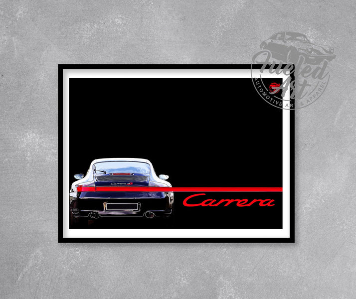 Porsche 911 996 Carrera 4S print release...