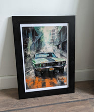 Load image into Gallery viewer, 1968 Ford Mustang print - Fueled.art
