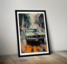 画像をギャラリービューアに読み込む, 1968 Ford Mustang print - Fueled.art
