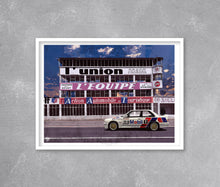 Load image into Gallery viewer, Frank Sytner 1987 BMW E30 M3 BTCC Print - Fueled.art
