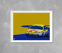 Load image into Gallery viewer, Alain Menu 1997 Williams-Renault Laguna BTCC Print - Fueled.art

