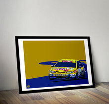 Load image into Gallery viewer, Alain Menu 1997 Williams-Renault Laguna BTCC Print - Fueled.art
