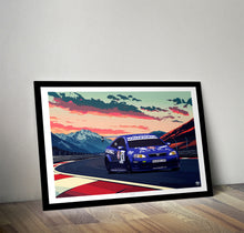 Load image into Gallery viewer, Jason Plato 2001 Vauxhall Astra Coupe BTCC Print - Fueled.art
