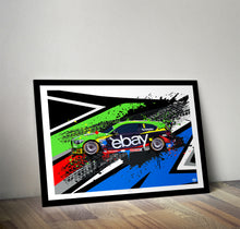 Carica l&#39;immagine nel visualizzatore di Gallery, Colin Turkington 2014 BMW 125i M-Sport BTCC Print - Fueled.art
