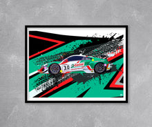 Load image into Gallery viewer, 2018 Honda NSX GT3 Castrol Print - Fueled.art
