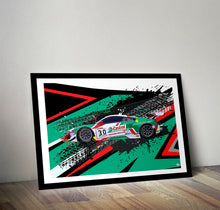 Load image into Gallery viewer, 2018 Honda NSX GT3 Castrol Print - Fueled.art
