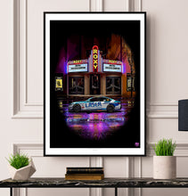 Load image into Gallery viewer, Jake Hill 2024 BMW 330e M-Sport BTCC Print - Fueled.art
